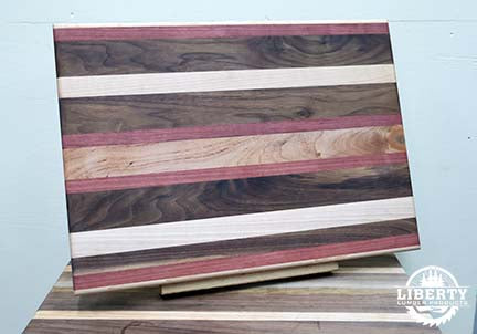 Cutting Board- Hardwood- popular Bloodwood, Maple, Walnut & Cherry.