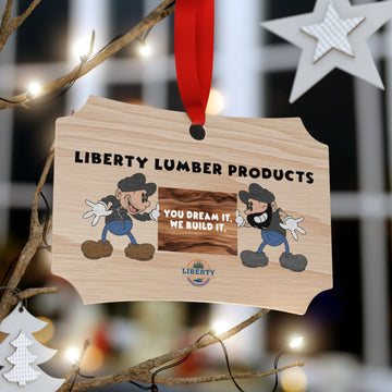 Liberty Lumber Products Plywood Ornament