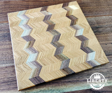 Oak & Walnut Cheeseboard
