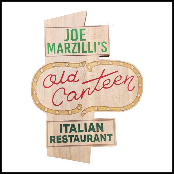 Old Canteen Sign