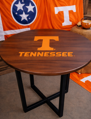 University of Tennessee Logo 36" Round Pub Table | Officially Licensed