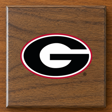 University of Georgia Wood Coaster | Officially Licensed