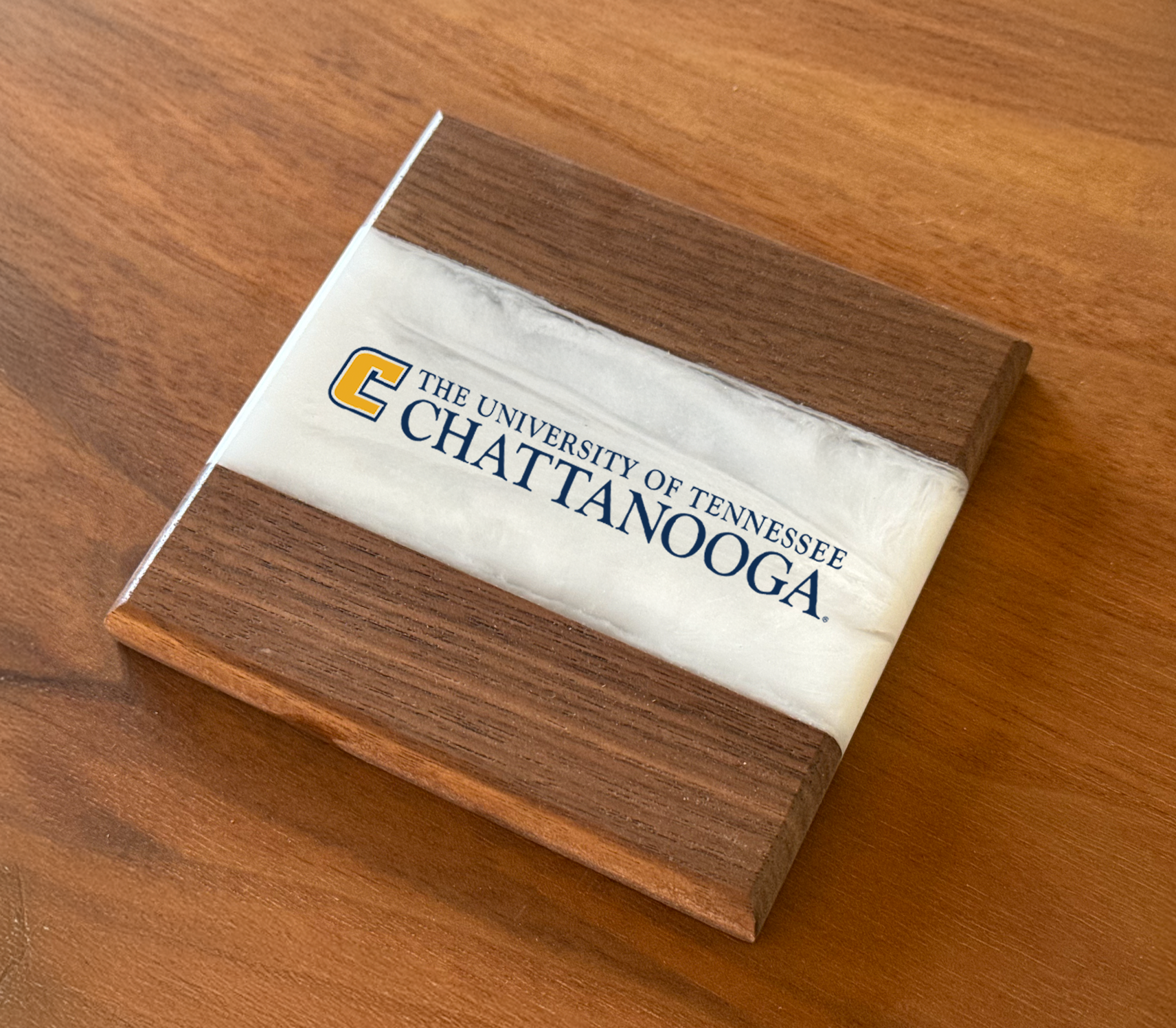 University of Tennessee - Chattanooga Epoxy Coaster | Officially Licensed