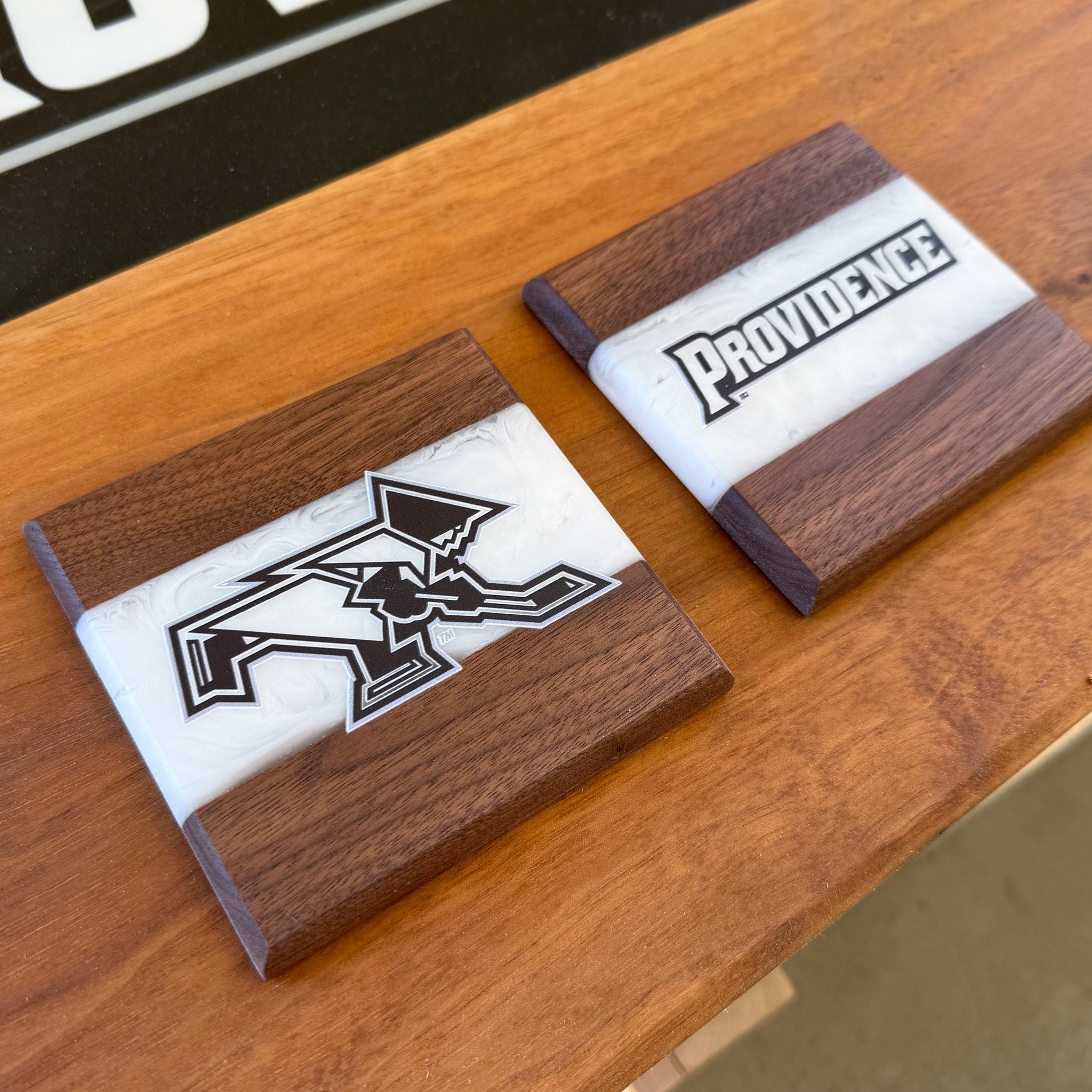 Providence College Epoxy Coasters