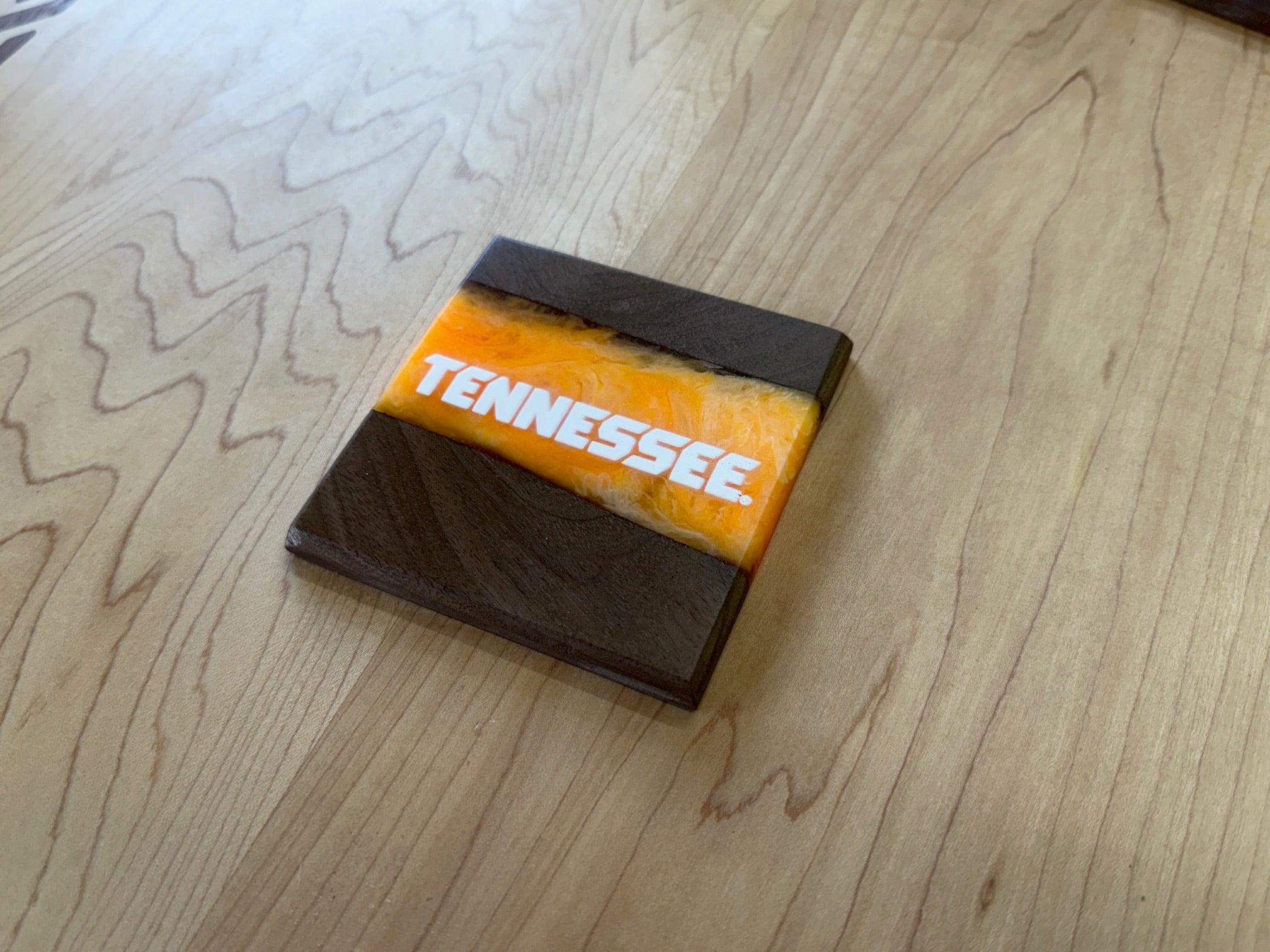 University of Tennessee Epoxy Coasters